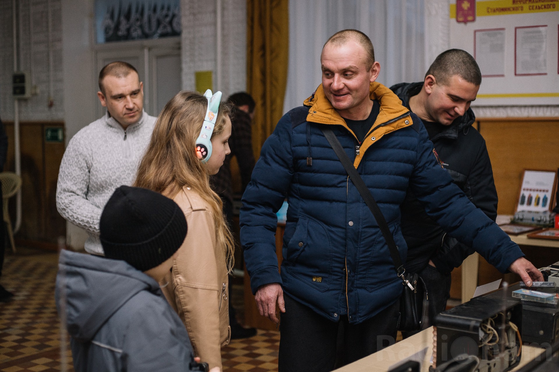 Посетители выставки