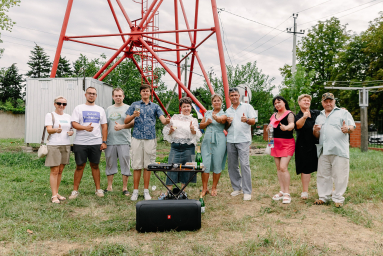 Друзья и гости на открытии СОК FM