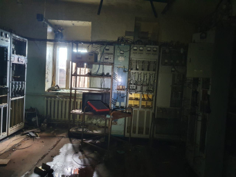 Заброшенное здание с оборудованием