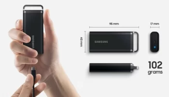 8 ТБ в габаритах зажигалки. Представлен внешний SSD Samsung T5 Evo