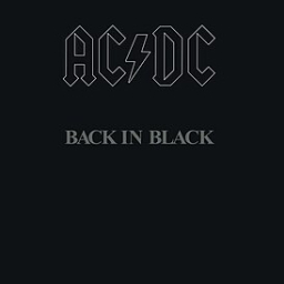 AC/DC "Back in Black" 1980г