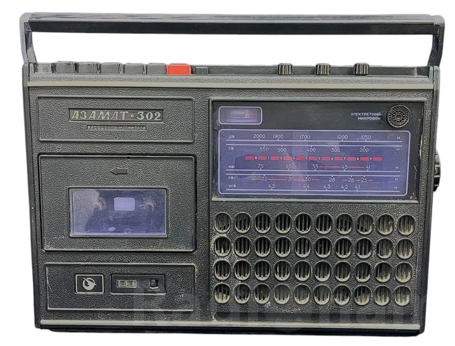 кассетная магнитолы Азамат 302 с другим оформлением шкалы Image