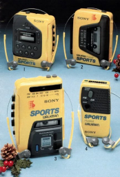 Реклама кассетного плеера sony в журнале