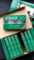 Немецкие аудиокассеты BASF 90 LH